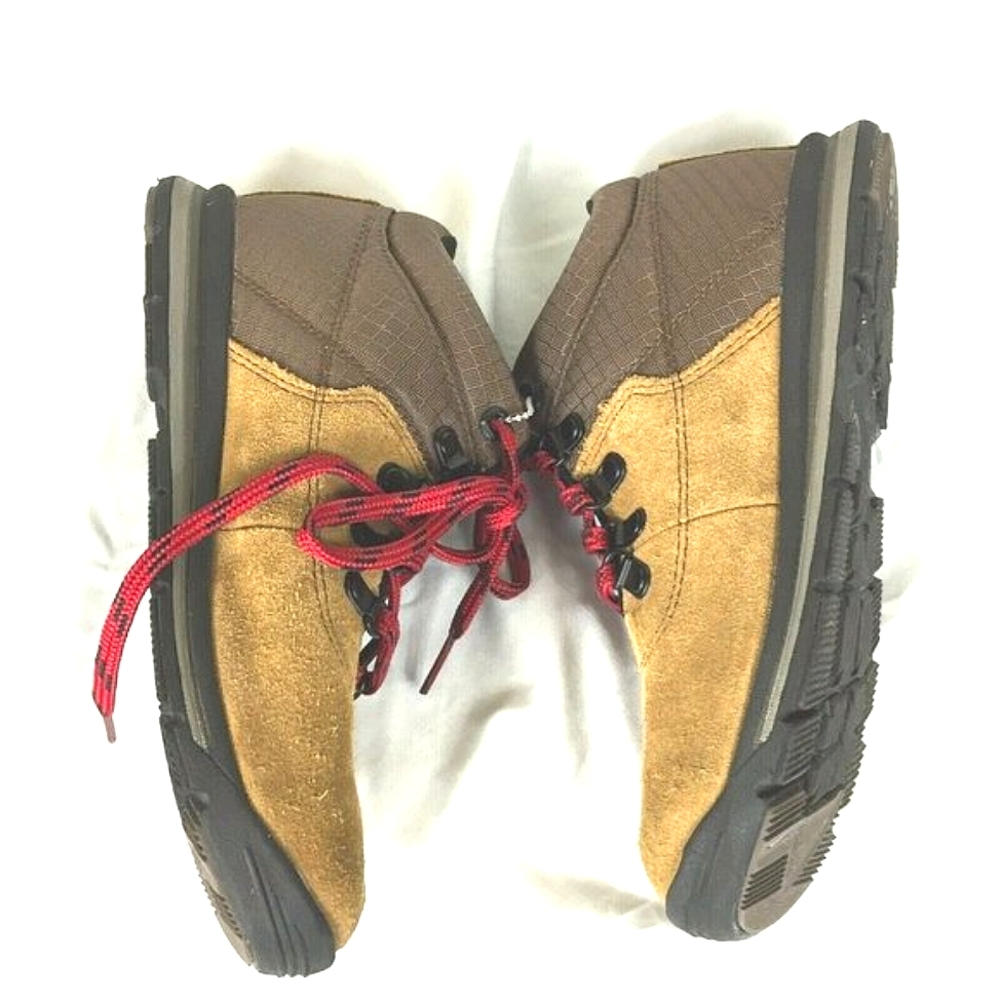 Timberland Suede Kids Youth Shoes size 3 Tan Brown Boots - Picture 5 of 11